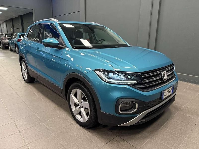 Usata VW T-Cross Advance 116 CV (85 kW) 2020 Turquoise metall. SUV