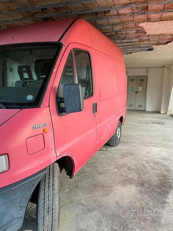 Usata Fiat Ducato 1997 Rosso Furgone