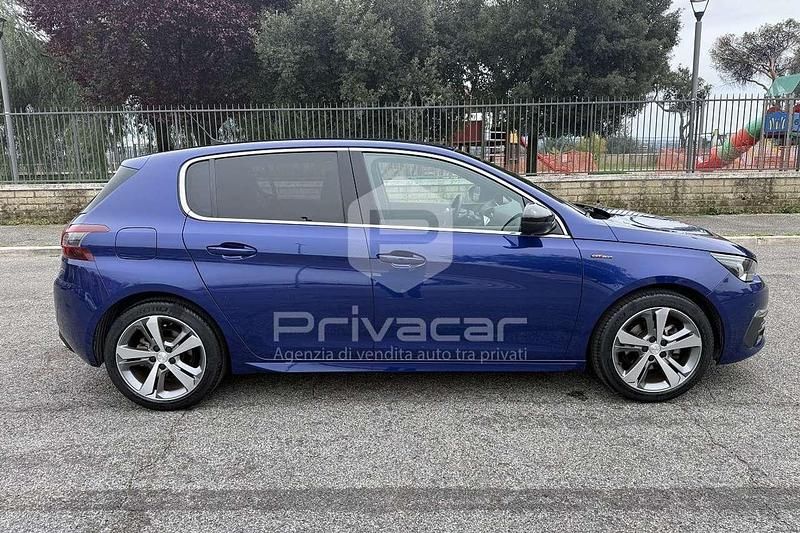 Usata Peugeot 308 GT-line 131 CV (96 kW) 2020 Blu Berlina