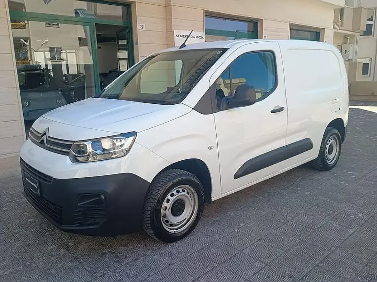 Usata Citroën e-Berlingo 102 CV (75 kW) 2021 Bianco Furgone