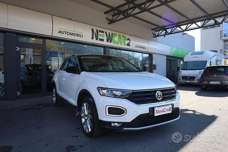 Usata VW T-Roc Advance 150 CV (110 kW) 2018 Bianco SUV