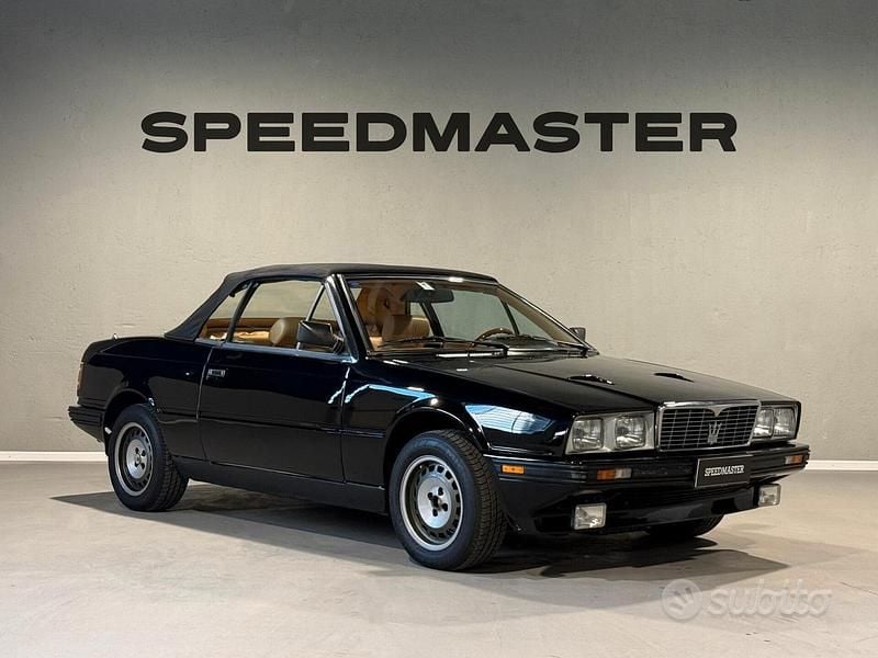 Usata Maserati Ghibli 184 CV (135 kW) 1988 Nero Cabrio