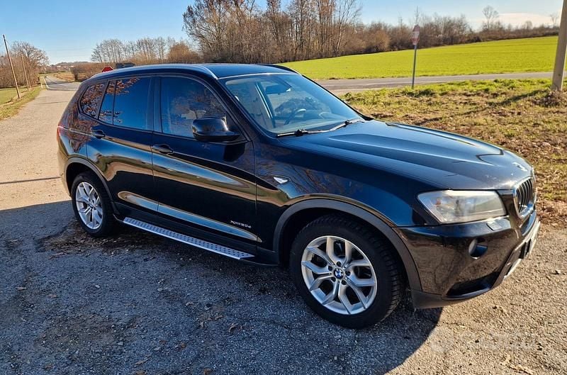Usata BMW X3 184 CV (135 kW) 2012 Nero SUV