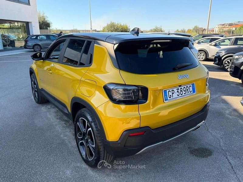 Usata Jeep Avenger 101 CV (74 kW) 2023 Giallo SUV