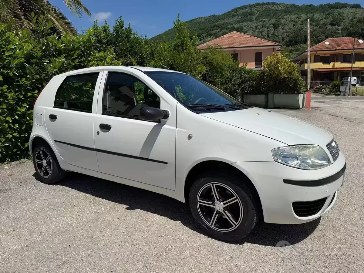 Usata Fiat Punto Classica 60 CV (44 kW) 2009 Bianco Utilitaria