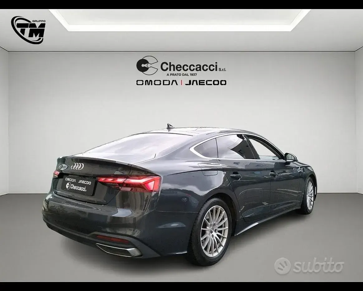Usata Audi A5 Premium 190 CV (139 kW) 2020 Grigio Coupé