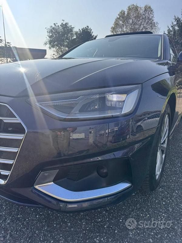 Usata Audi A4 Advanced 163 CV (119 kW) 2022 Blu Berlina
