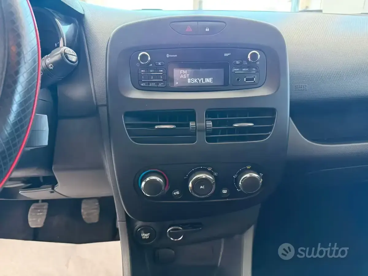 Usata Renault Clio IV 75 CV (55 kW) 2013 Bianco Berlina