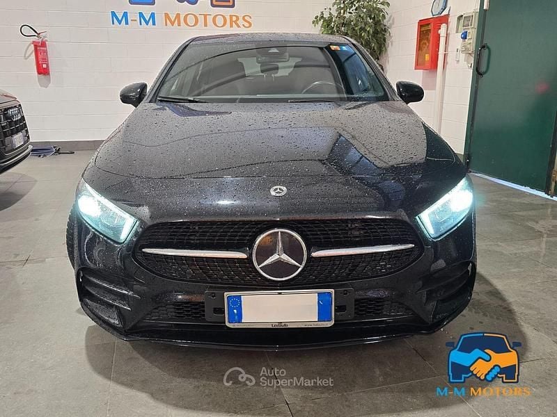 Usata Mercedes A180 Premium 116 CV (85 kW) 2022 Nero Berlina