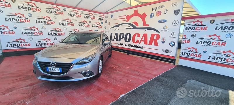 Usata Mazda 3 Exceed 105 CV (77 kW) 2016 Grigio Berlina