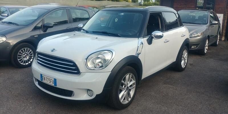 Bianco Usata 2012 Mini Cooper Countryman SUV | 11.390 € (Molto cara) - Immagine 1/4