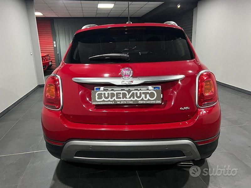 Usata Fiat 500X Cross Plus 140 CV (102 kW) 2017 Rosso SUV