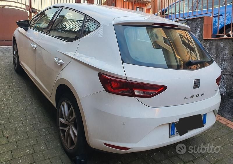 Usata Seat Leon 2013 Bianco Berlina
