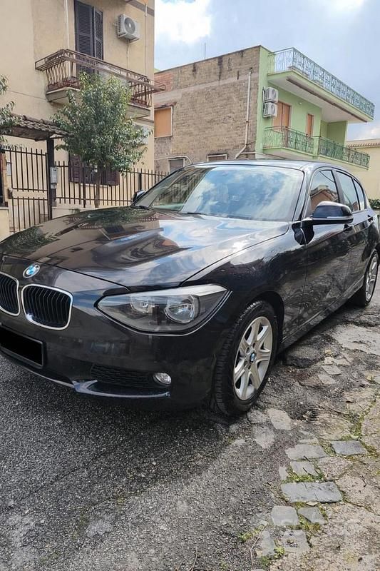 Usata BMW 116 2014 Nero Utilitaria