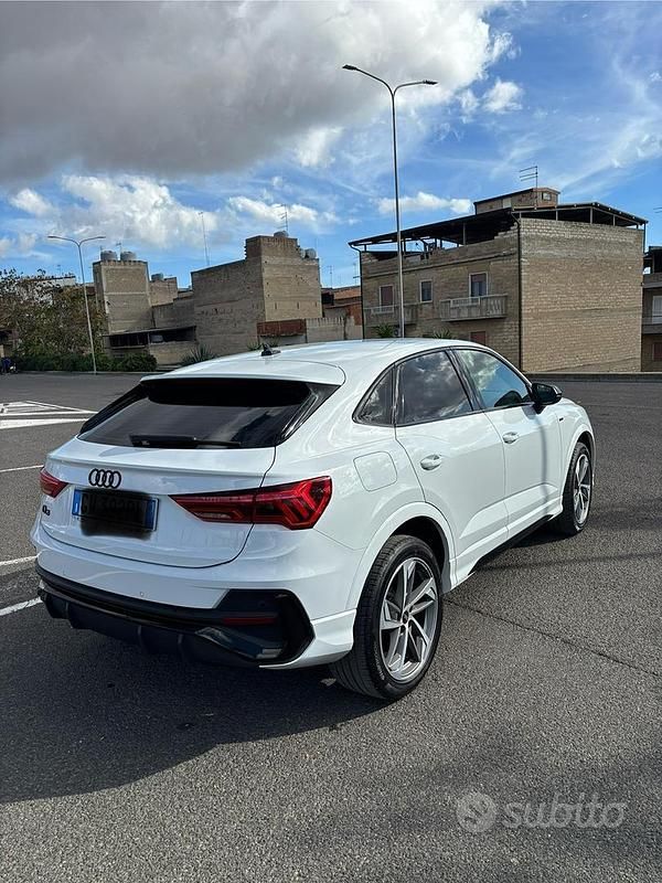 Usata Audi Q3 Sportback S-Line 150 CV (110 kW) 2022 Bianco SUV