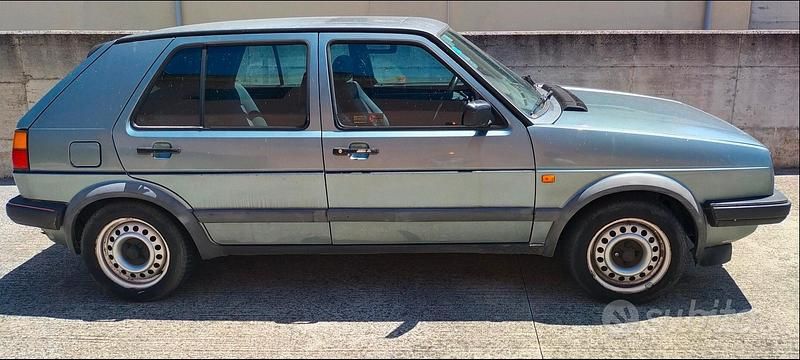 Usata VW Golf II GTI 1987 Verde Utilitaria