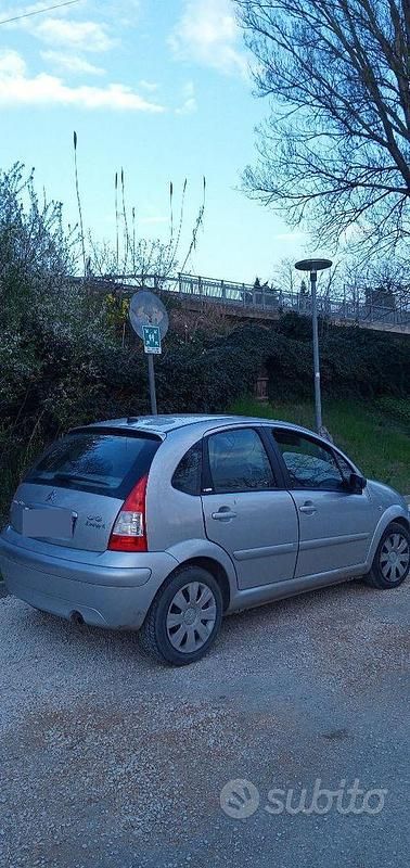 Usata Citroën C3 Exclusive 95 CV (69 kW) 2009 Grigio Berlina