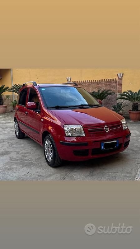Usata Fiat Panda 54 CV (39 kW) 2009 Rosso Utilitaria