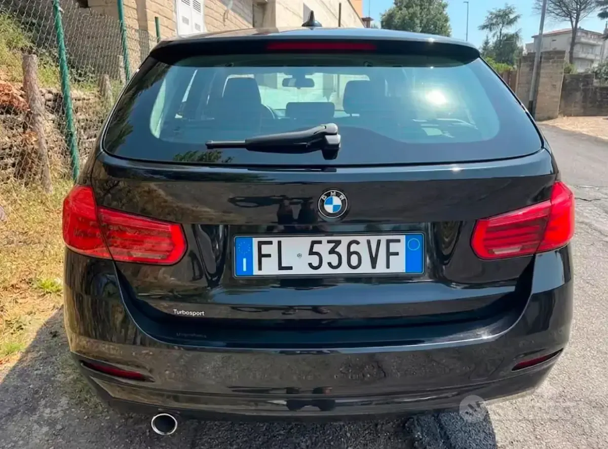 Usata BMW 316 116 CV (85 kW) 2017 Nero Station wagon