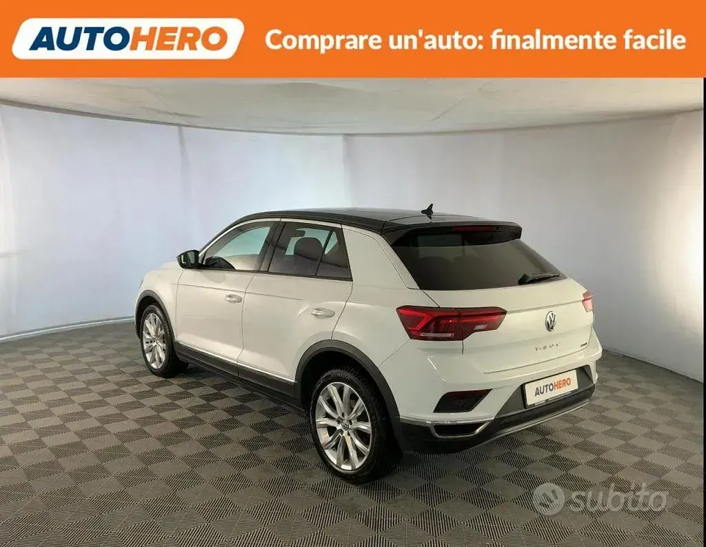 Usata VW T-Roc Advance 150 CV (110 kW) 2018 Bianco SUV