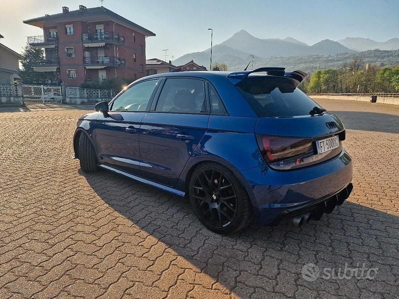 Usata Audi S1 231 CV (169 kW) 2017 Blu Utilitaria