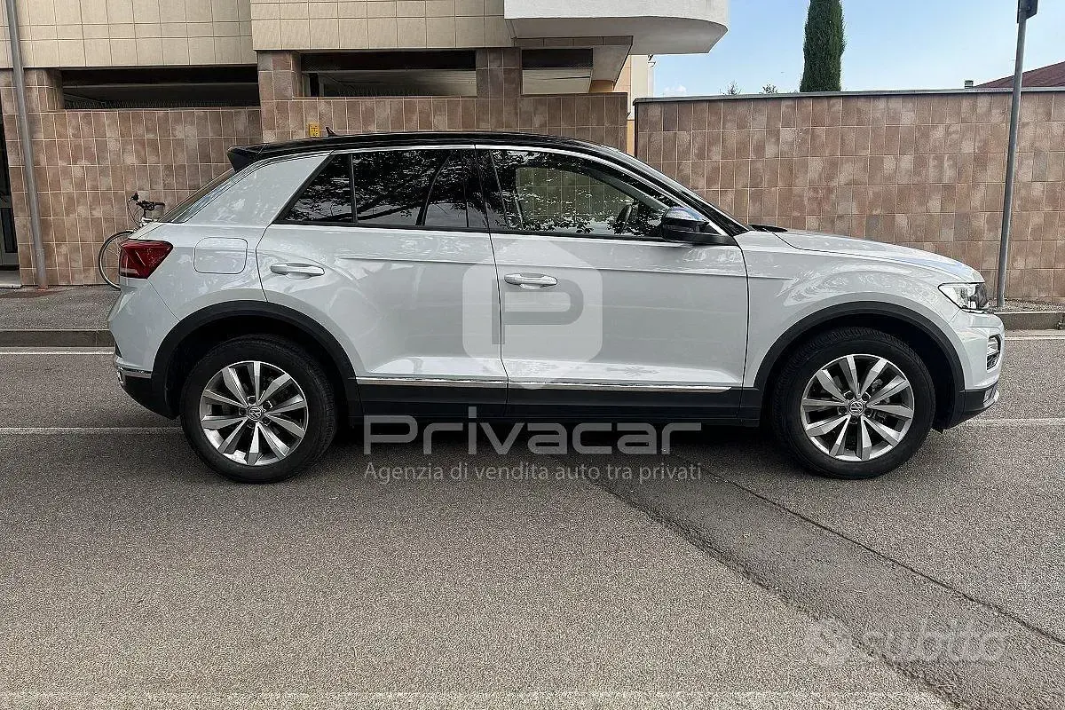 Usata VW T-Roc Style 150 CV (110 kW) 2019 Bianco SUV