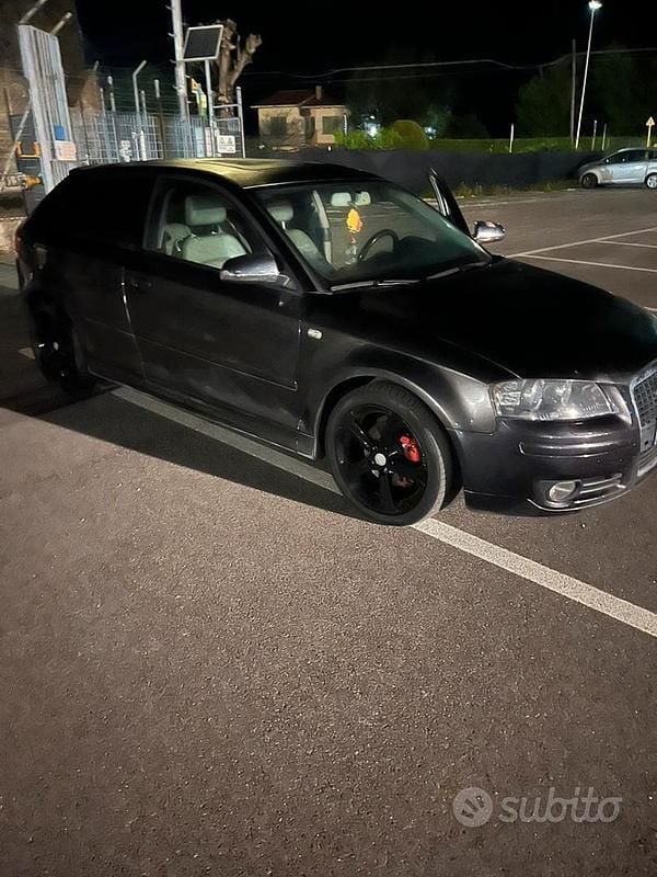 Usata Audi A3 140 CV (102 kW) 2004 Nero Utilitaria