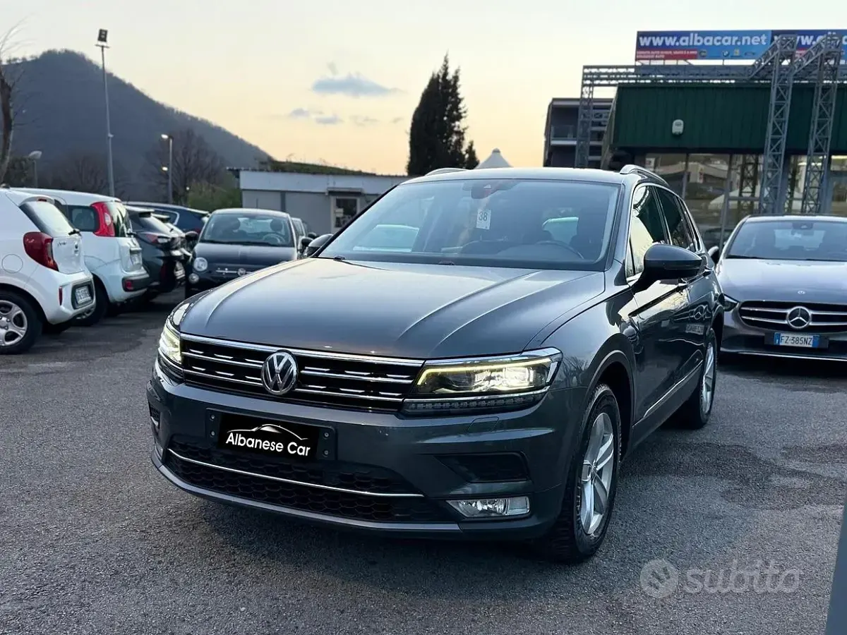 Usata VW Tiguan Style 150 CV (110 kW) 2017 Grigio SUV