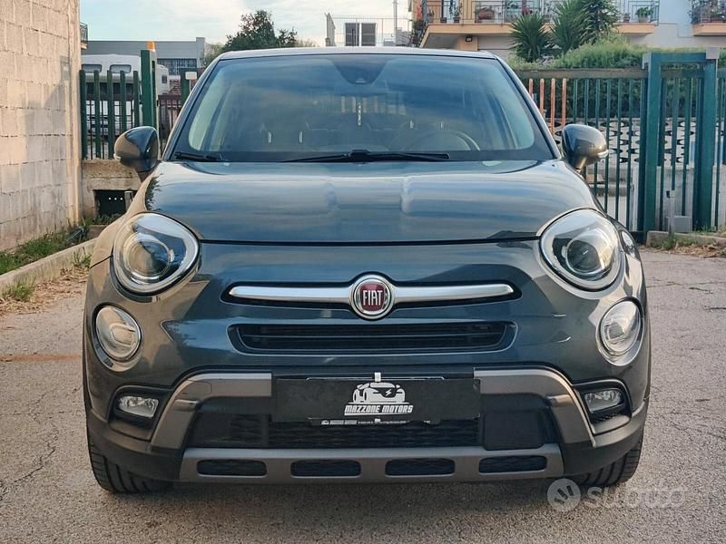 Usata Fiat 500X Cross 140 CV (102 kW) 2015 Grigio SUV