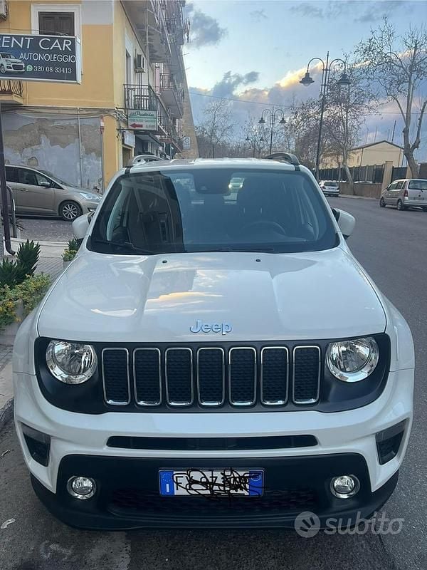 Usata Jeep Renegade 120 CV (88 kW) 2019 Bianco SUV