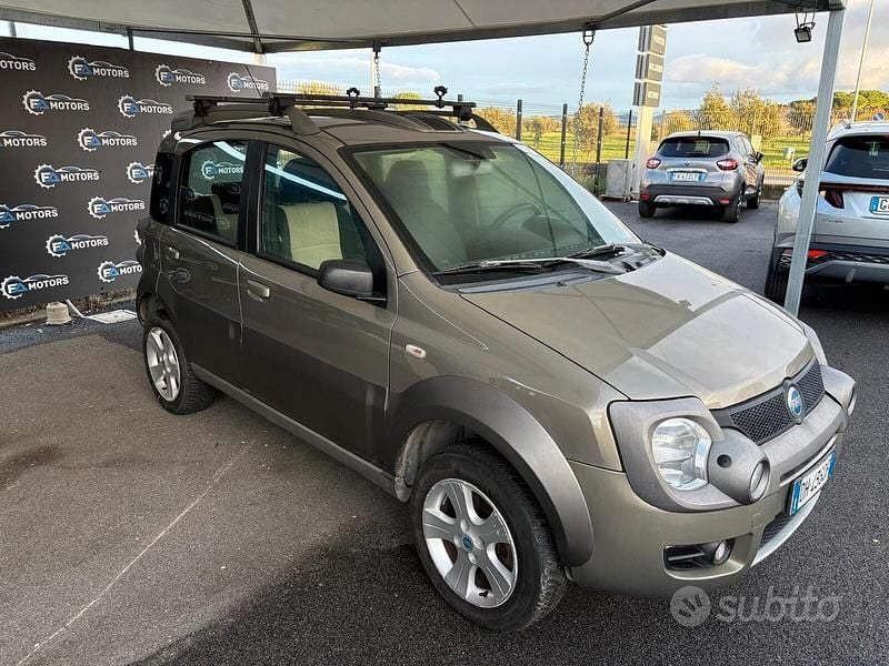 Usata Fiat Panda Cross Cross 69 CV (50 kW) 2007 Giallo Utilitaria