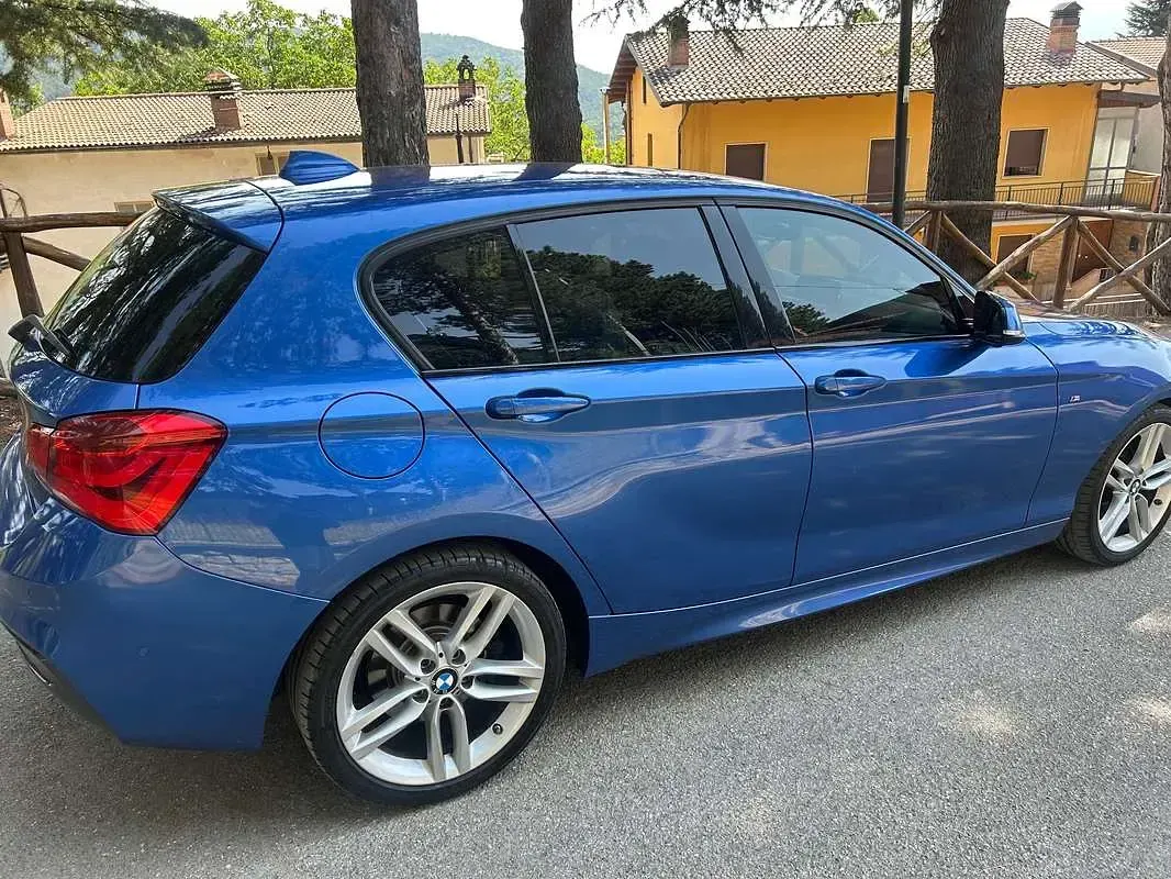 Usata BMW 120 M Sport 190 CV (139 kW) 2017 Blu/azzurro Berlina