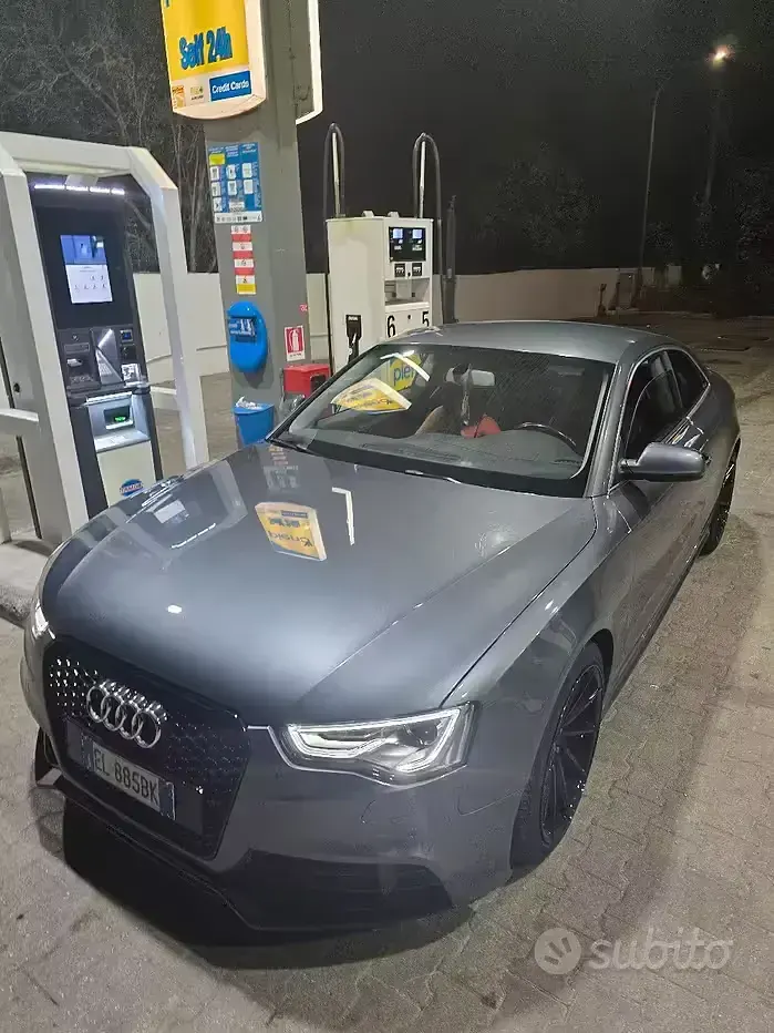 Usata Audi A5 S-Line 177 CV (130 kW) 2012 Grigio Coupé