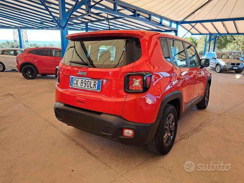 Usata Jeep Renegade Longitude 130 CV (95 kW) 2022 Rosso SUV