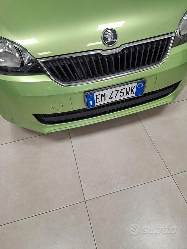 Usata Skoda Citigo 60 CV (44 kW) 2012 Verde Utilitaria