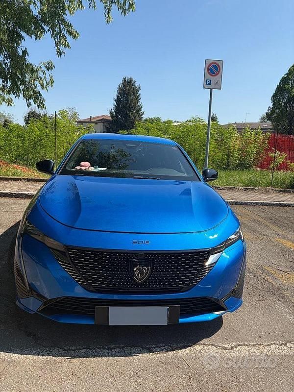 Usata Peugeot 308 GT 131 CV (96 kW) 2022 Blu/azzurro Berlina