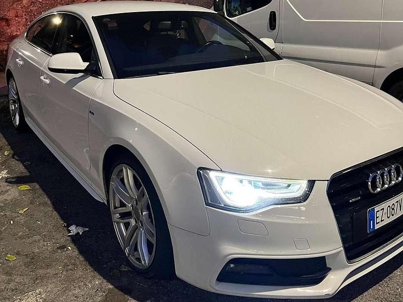 Usata Audi A5 Sportback Advanced 190 CV (139 kW) 2015 Bianco Utilitaria