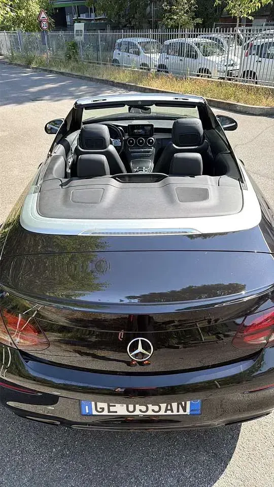 Usata Mercedes C200 Premium Plus 184 CV (135 kW) 2021 Nero Cabrio