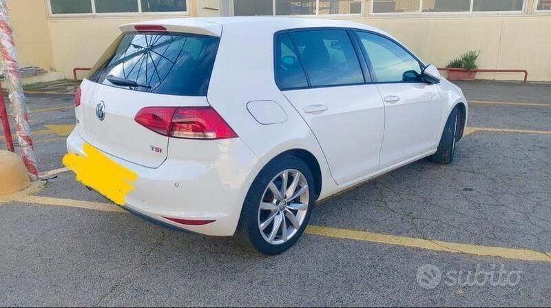 Usata VW Golf VII 140 CV (102 kW) 2014 Bianco Berlina