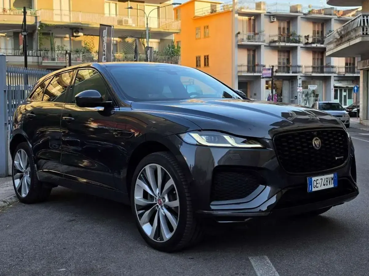 Usata Jaguar F-Pace R-Sport 300 CV (220 kW) 2021 Bianco SUV