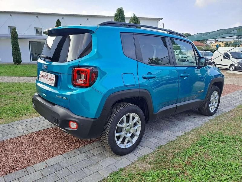 Usata Jeep Renegade Limited 189 CV (139 kW) 2021 Turchese SUV