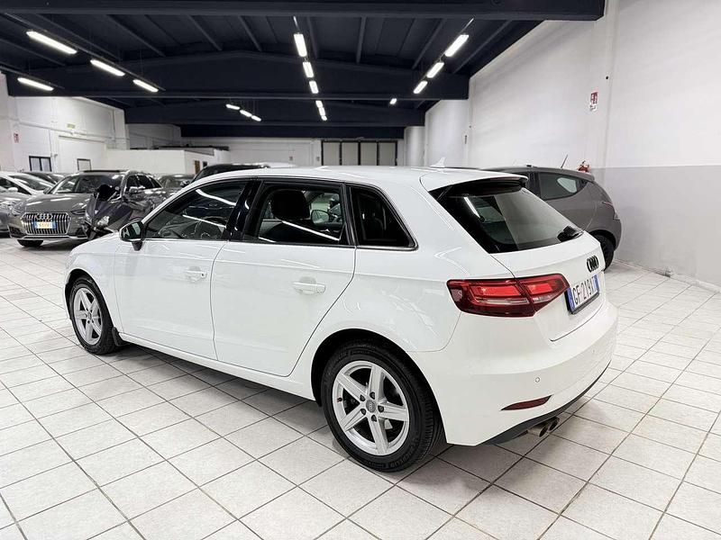 Usata Audi A3 Design 150 CV (110 kW) 2018 Bianco Berlina