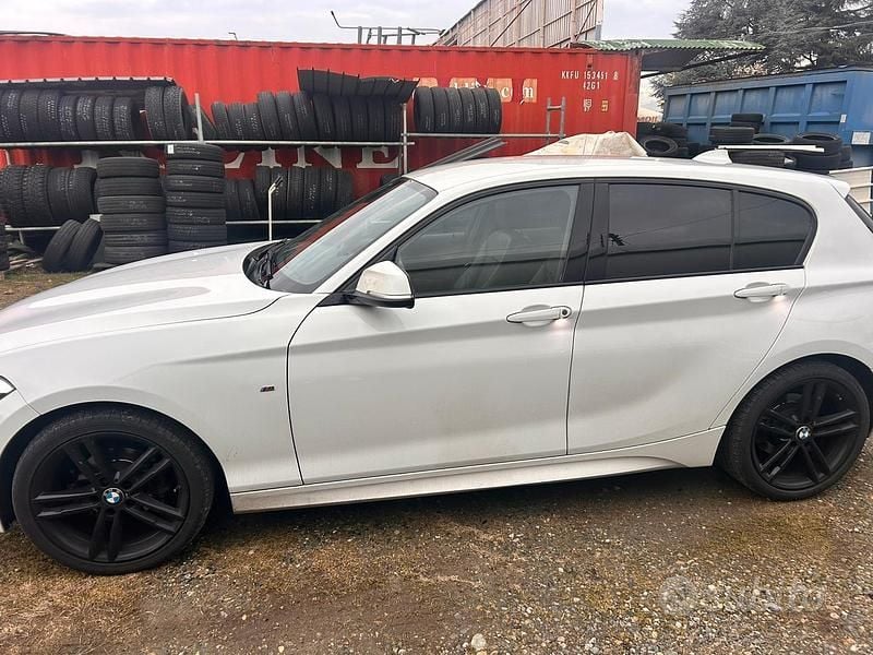 Usata BMW 116 M Sport 109 CV (80 kW) 2018 Bianco Utilitaria