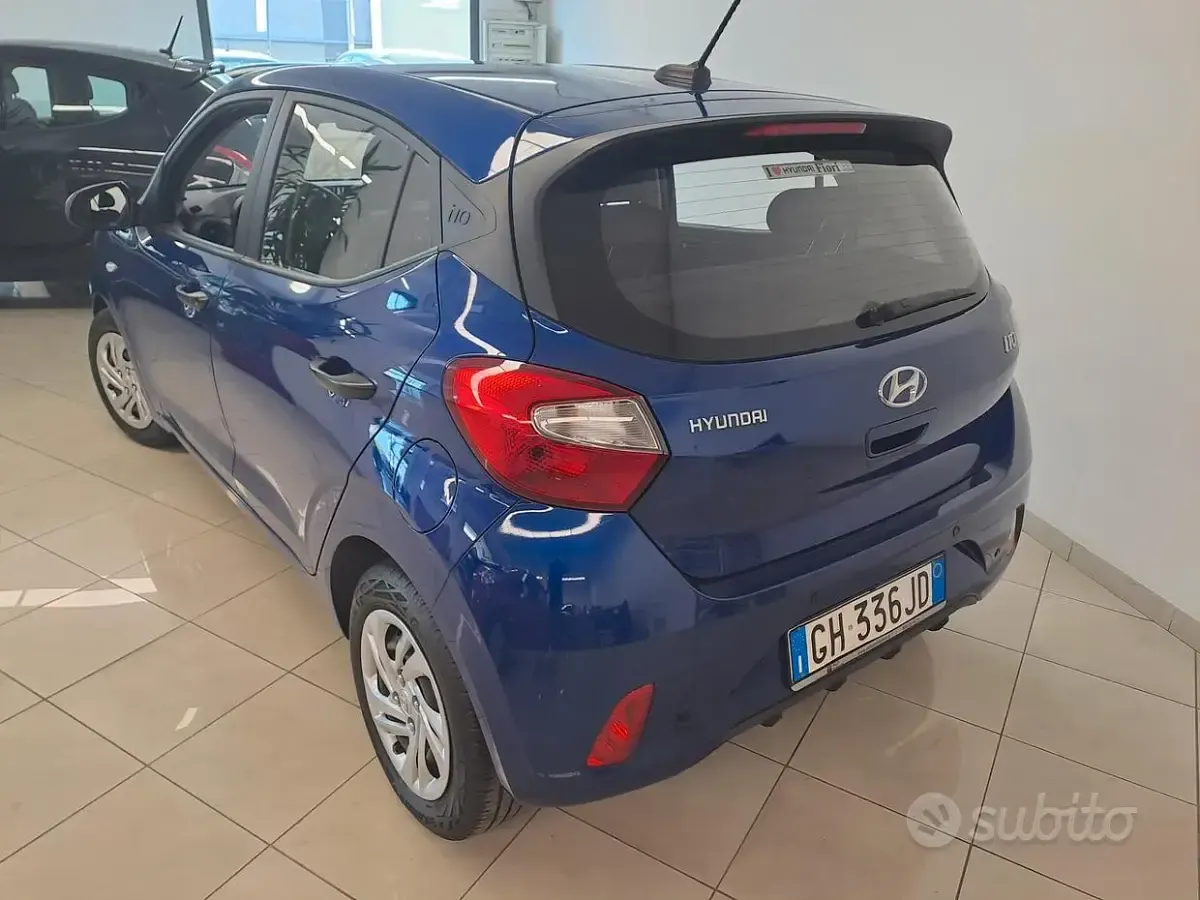 Usata Hyundai i10 Advanced 67 CV (49 kW) 2021 Bluazzurro Utilitaria