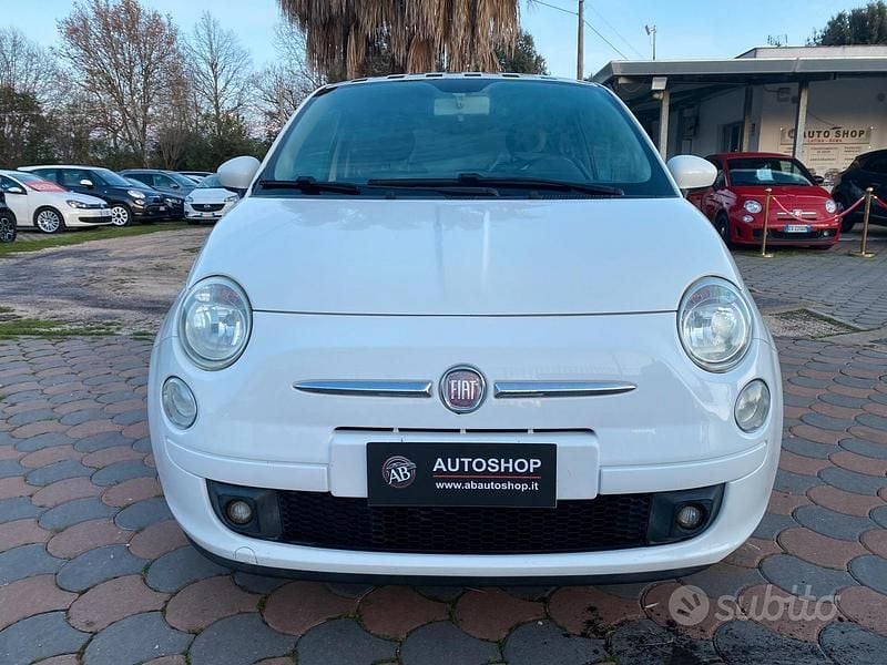 Usata Fiat 500 Sport 102 CV (75 kW) 2008 Bianco Berlina