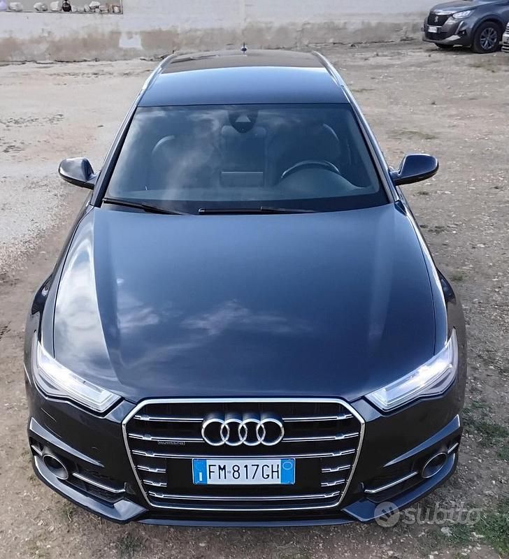 Usata Audi A6 S-Line 190 CV (139 kW) 2017 Nero Station wagon