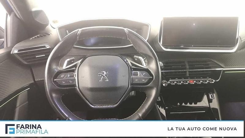 Usata Peugeot 208 GT 130 CV (95 kW) 2021 Blu Utilitaria