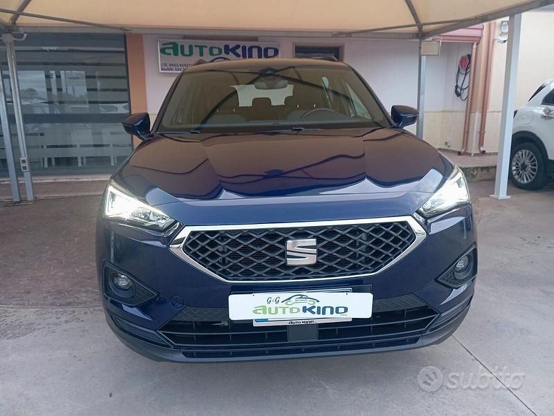 Usata Seat Tarraco Style 150 CV (110 kW) 2023 Blu SUV