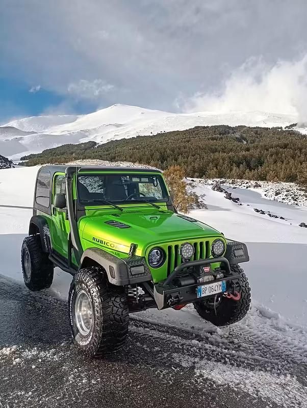 Usata Jeep Wrangler Rubicon 2005 Verde SUV