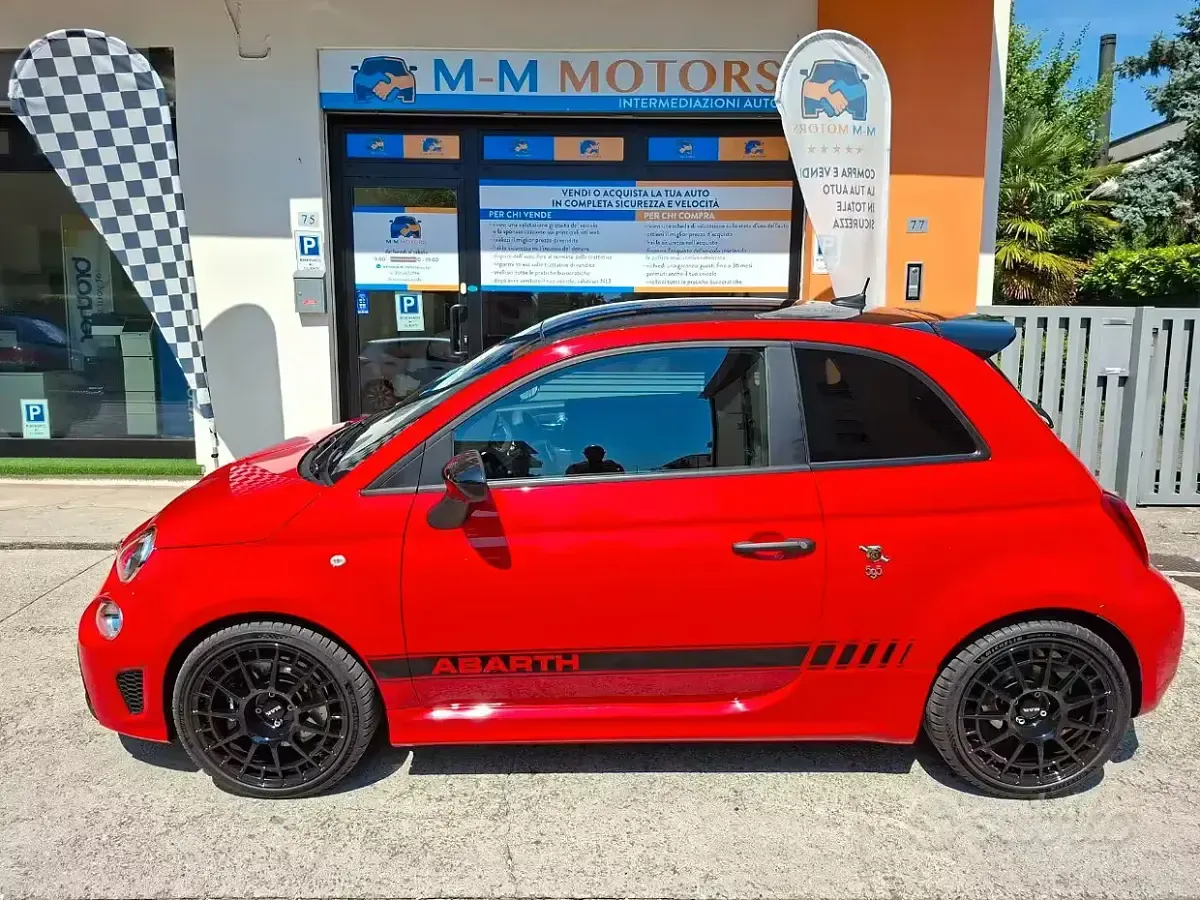 Usata Abarth 595 Competizione 180 CV (132 kW) 2020 Rosso Berlina